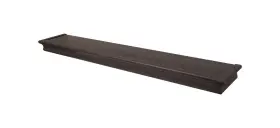 515618 HILLMAN Floating Shelf Espresso Wood