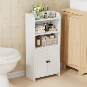 B0DY7Q4Z63 HOMHEDY Bathroom Storage Cabinet Freestanding