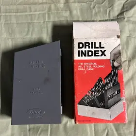 11150 HUOT Jobber Drill Bit Dispenser Index