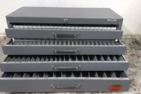 13585 HUOT Drawer Overall Steel Tap Dispenser #3