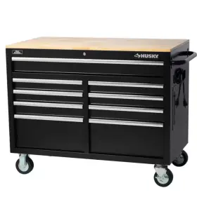 H46X18MWC9BLK HUSKY Tool Storage Mobile Workbench Cabinet