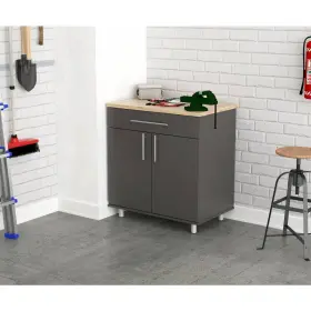 GM-1740 INVAL Kratos Wood Garage Storage Freestanding Cabinet #2