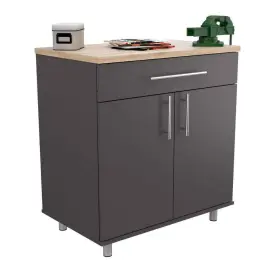 GM-1740 INVAL Kratos Wood Garage Storage Freestanding Cabinet #3