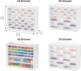580090 IRIS Craft Cabinet Storage Screw Organizer Drawer #3