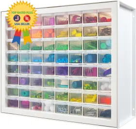 587635 IRIS Bead Storage Drawer Screw Organizer