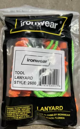 2600 IRONWEAR Tool Lanyard Vis #2
