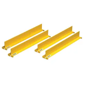 29990 JUSTRITE Shelf Divider Set Steel