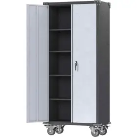 758859091709 KAIKEEQLI Rolling Lockable Storage Freestanding #3