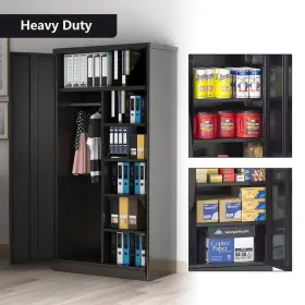 Zyhd-wjgyg-b KAIKEEQLI Steel Wardrobe Locker Homeoffice #3