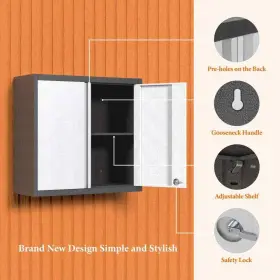 Zmjw-dkd-t KAIKEEQLI Freestanding Cabinet Lock Garage #3