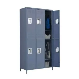 SS006B KAIKEEQLI Steel Freestanding Storage Cabinet Lockable
