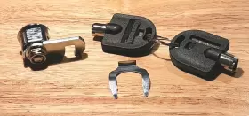 80401 KENNEDY Tool Box Steel Tubular Lock Key Set #2