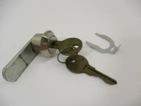 T835 KENNEDY Tool Box Chest Lock Set Keys Clip Ec #3
