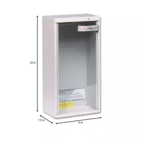 313107213267 KIDDE Mount Fire Extinguisher Cabinet