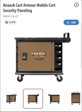 CA-07 KNAACK Armour Mobile Security Paneling