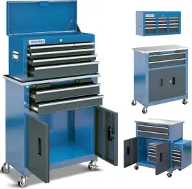 US-G-02CA LARBANKE Rolling Tool Chest Wheels Door