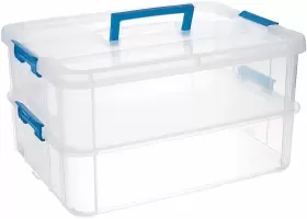 643950520954 LAVOHOME Stack Handle Box Storage Holder