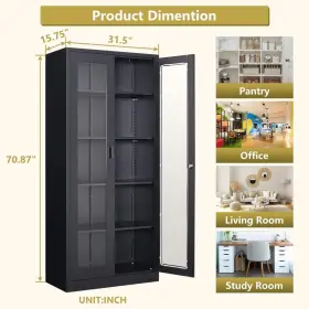 WDBTB2022153B LISSIMO Steel Storage Freestanding Cabinet Door #2