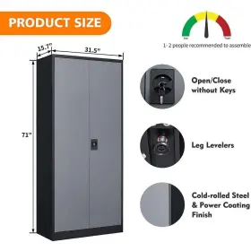 WDBXS2022159BG LISSIMO Doors Steel Storage Freestanding #2