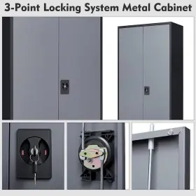 WDBXS2022159BG LISSIMO Doors Steel Storage Freestanding #3