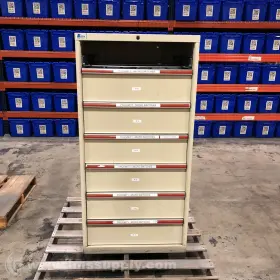 1913896 LISTA Row Drawer Storage Cabinet