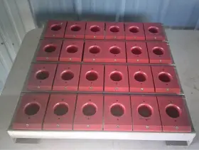 4042-2 LISTA Cat Cnc Tool Holder Rack Carrier Cabinet Drawer