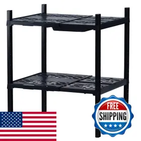 Lockermate B08hdm85kh Double Locker Shelf Adjustable Width And Height To Fit Most School