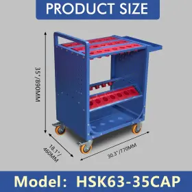 RGT-JXC5-PLUS LYREIGN Cnc Mobile Tool Rack Wheels