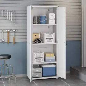 1GMCF-WH MANHATTAN COMFORT Fortress Freestanding Cabinet Whi #2