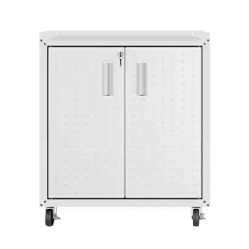 3GMCC-WH MANHATTAN COMFORT Fortress Freestanding Cabinet