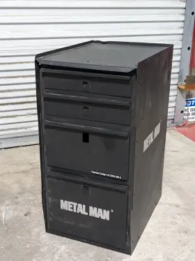 DWC1 METAL MAN Deluxe Welding Tool Box Storage Cabinet Drawer #2