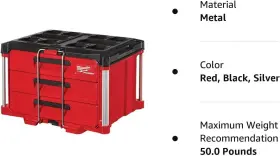 735816249052 MILWAUKEE Milwauke Packout Tool Box #2
