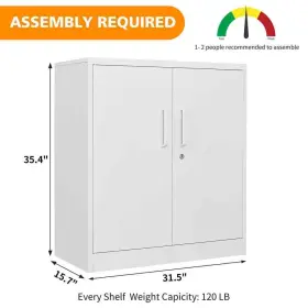 DBLS2022107W MLEZAN Cabinet Doors Shelves #2