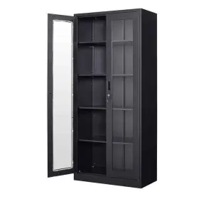 DBTB2022153B MLEZAN Display Storage Cabinet Glass Doors Tier