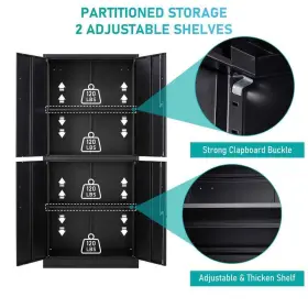 DBTS2022110B MLEZAN Garage Storage Cabinet Steel #3
