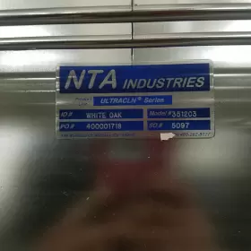 3512C3 NTA INDUSTRIES Steel Gove Cabinet Slot Levels #3