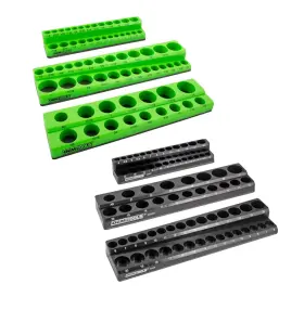 22488 OEMTOOLS Magnetic Socket Organizer Tray Set