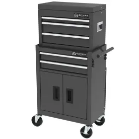 410-037-0111 OLYMPIA Steel Tool Chest Cabinet Power Outlets
