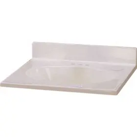 112003 PREMIER Vanity Top Sink Swirl