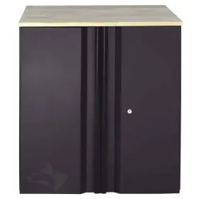 HA2F282132-BLK Private Welded Steel Garage Base Freestand #2