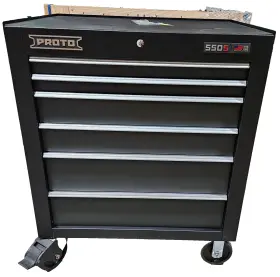 J553441-6DB PROTO Rolling Tool Cabinet Drawer Dual Steel