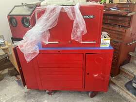 J555041-8RD-1S PROTO Toolbox Top Bottom Roller Box Antique