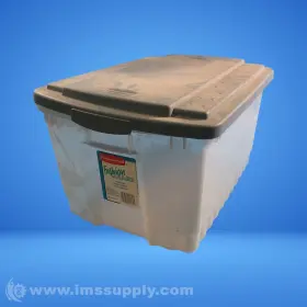 L4-5807-UO RUBBERMAID Cryst Gallon Storage Box Usip