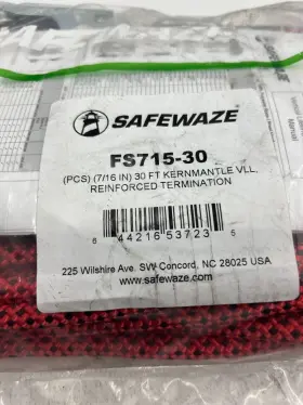 FS715-30 SAFEWAZE Kernmantle Vertical Lifeline Swivel Snap #2
