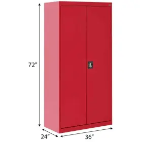 EAWR362472-01 SANDUSKY Elite Welded Steel Wardrobe Cabinet #3
