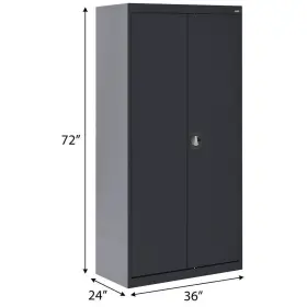 EAWR362472-09 SANDUSKY Welded Steel Wardrobe Freestanding #3
