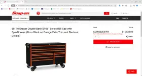 KETN682C0PXY SNAP-ON Toolbox Epiq Tool Box Speedrawer #2