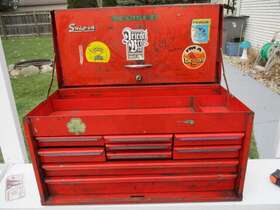 KRA-58B SNAP-ON Tool Chest Box Drawers Down Front Repairs