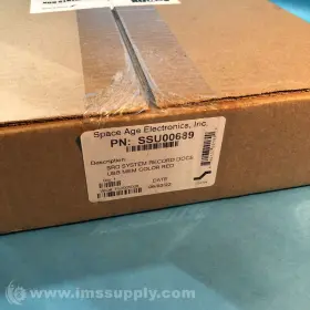 SSU00689 SPACE AGE ELECTRONICS Record Document Box Fnfp #2