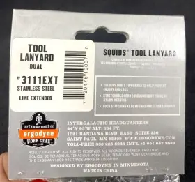 3101EXT SQUIDS BY ERGODYNE Elastic Tool Lanyard #3